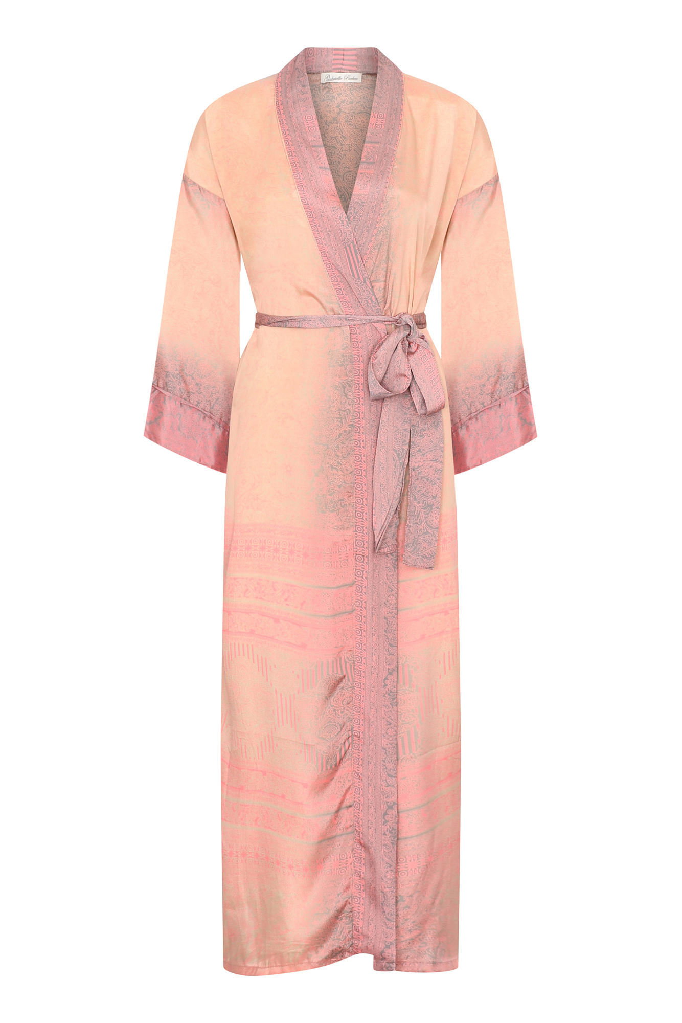 Long kimono blush henna