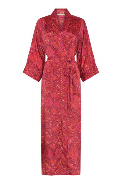 Long kimono Moroccan pink
