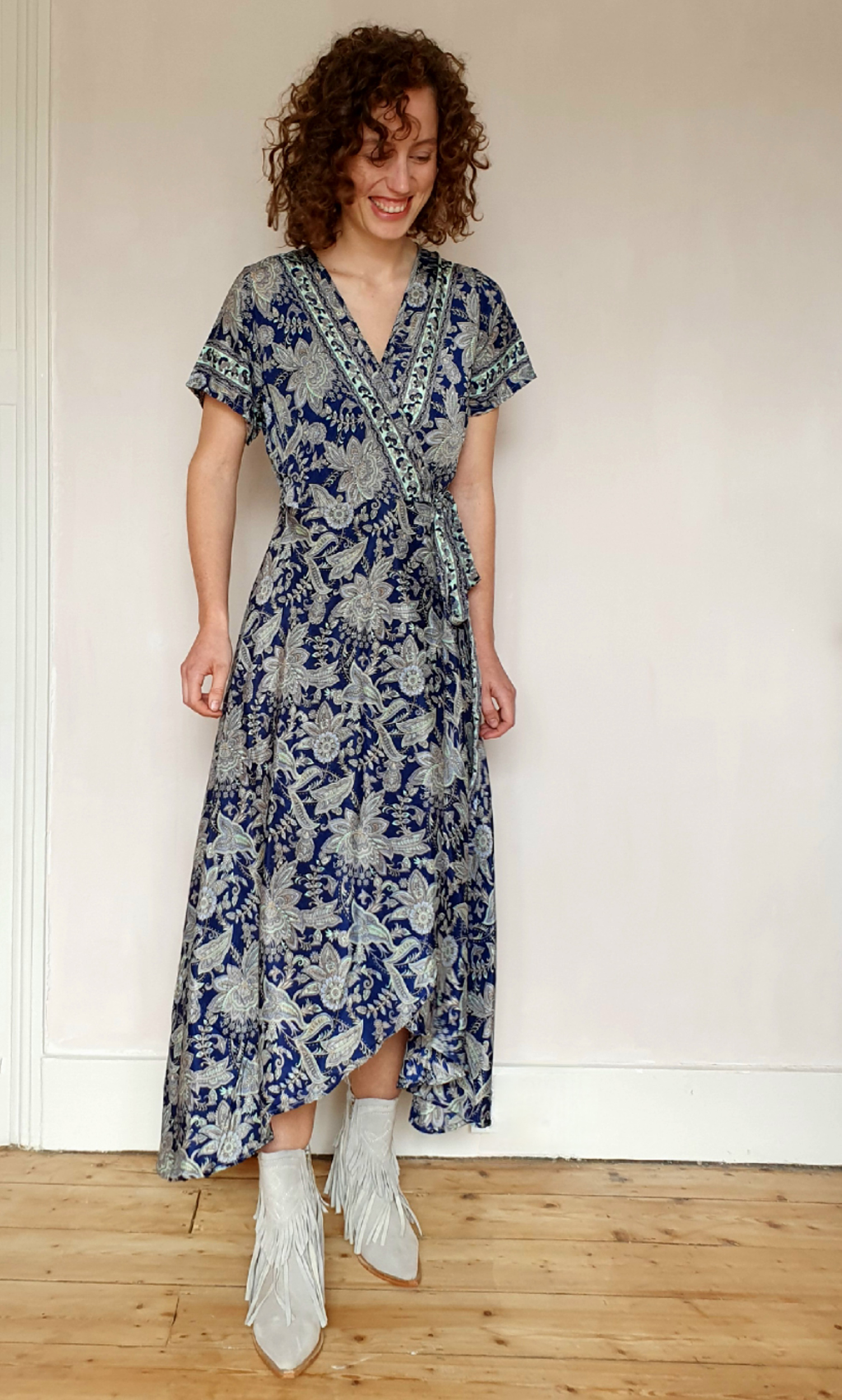 Francesca's sale wrap dress