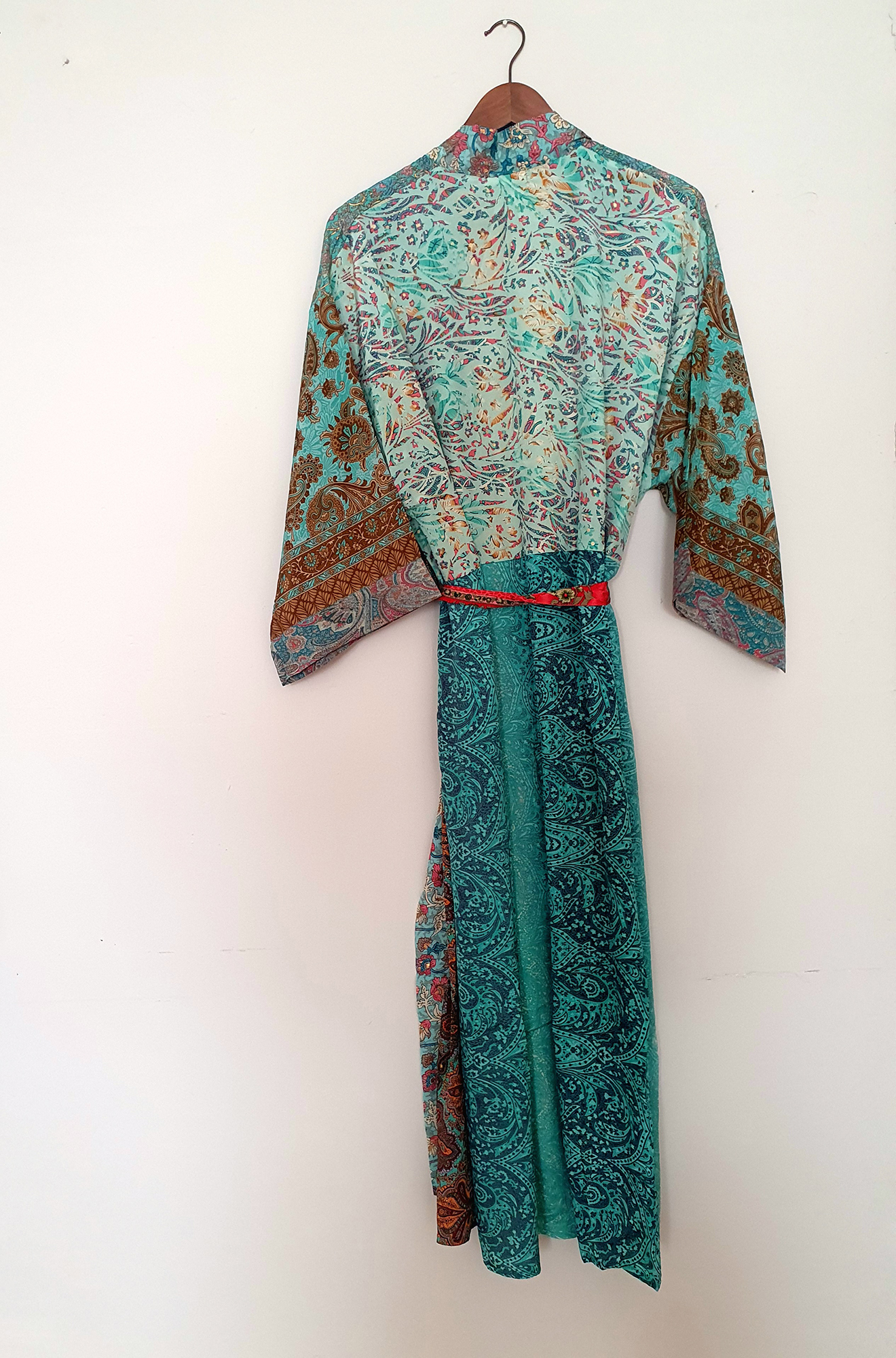 Long Patch Kimono in Dolphin 2 – Gabrielle Parker