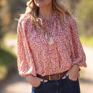 Lara Tassel Top