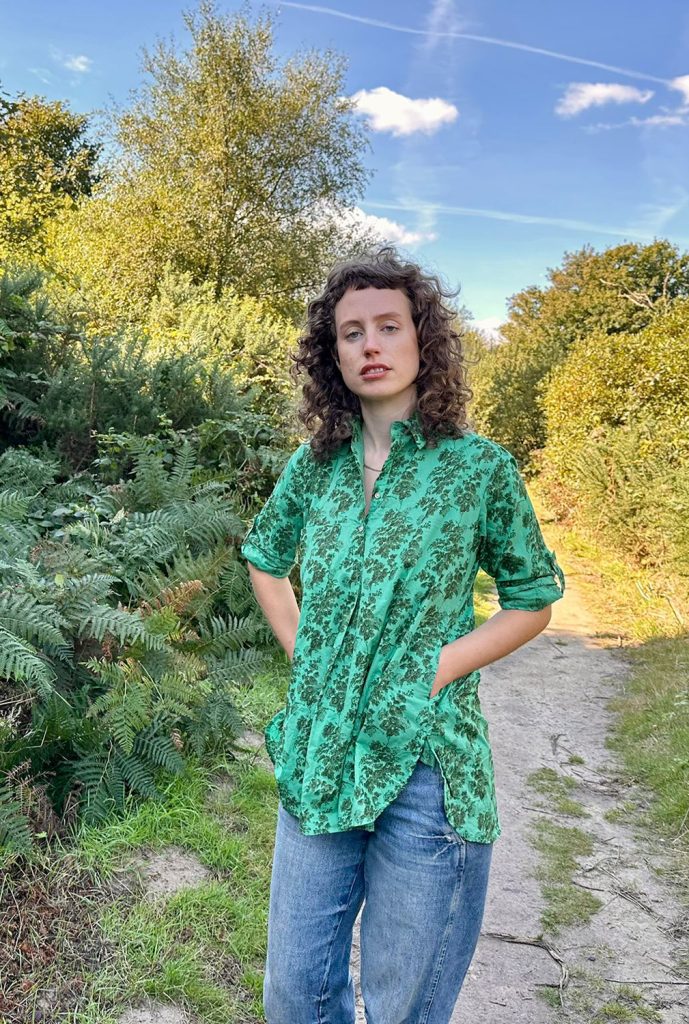 Gracie Shirt Fern  Gabrielle Parker