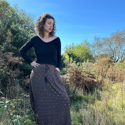 Long Pocket Skirt