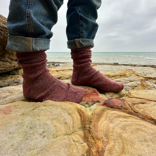 Pure wool socks