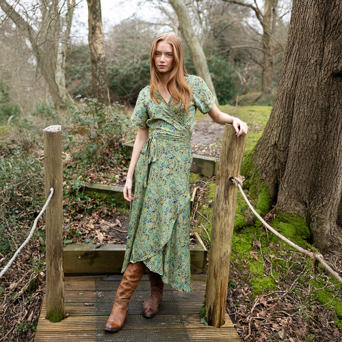 Modal Francesca Wrap Dress