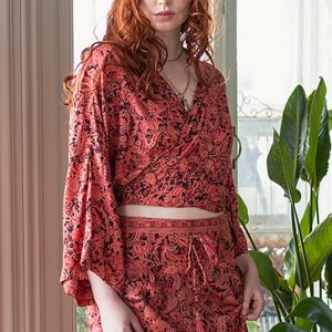 Modal Crossover Tie Top