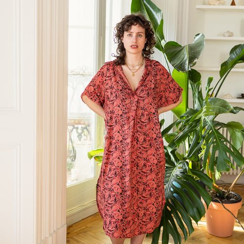 Modal Freda Kaftan Dress